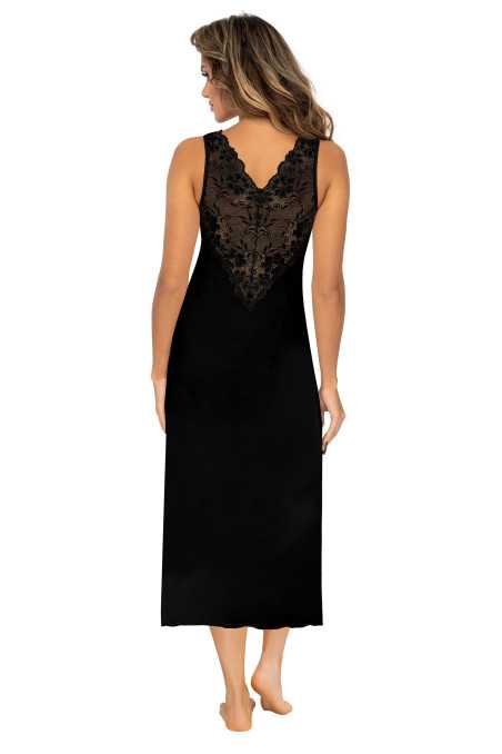 Chemise de nuit noir - Donna 