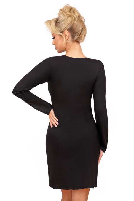 Chemise de nuit noir - Donna 
