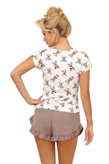Pyjama beige - Donna 