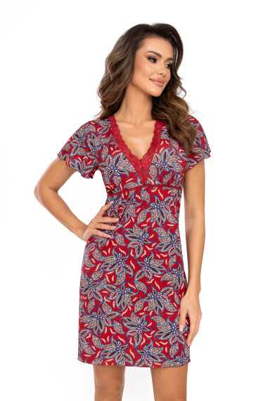Chemise de nuit rouge - Donna 