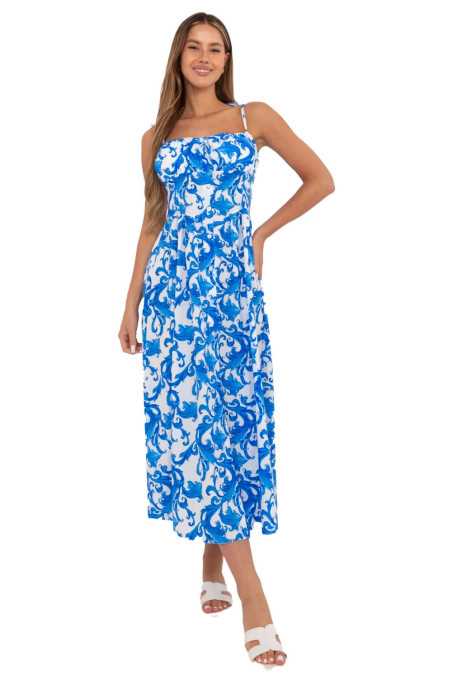 Robe de jour Bleu  -  Italy Moda 