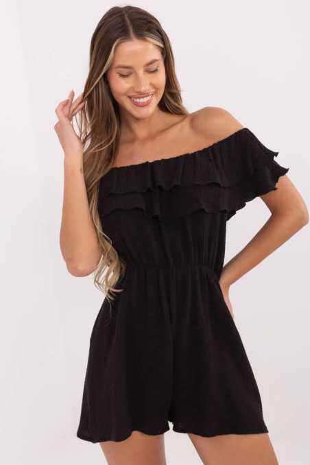 Combinaison Noir  -  Italy Moda 