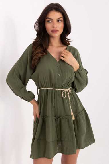 Robe de jour Vert  -  Italy Moda 