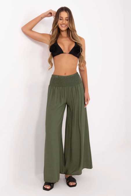 Pantalon femme Vert  -  Italy Moda 
