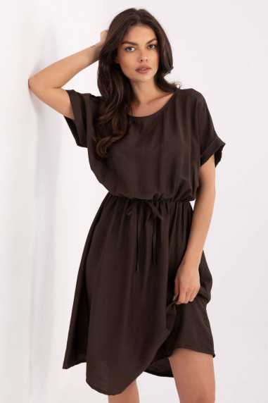 Robe de jour Brun  -  Italy Moda 
