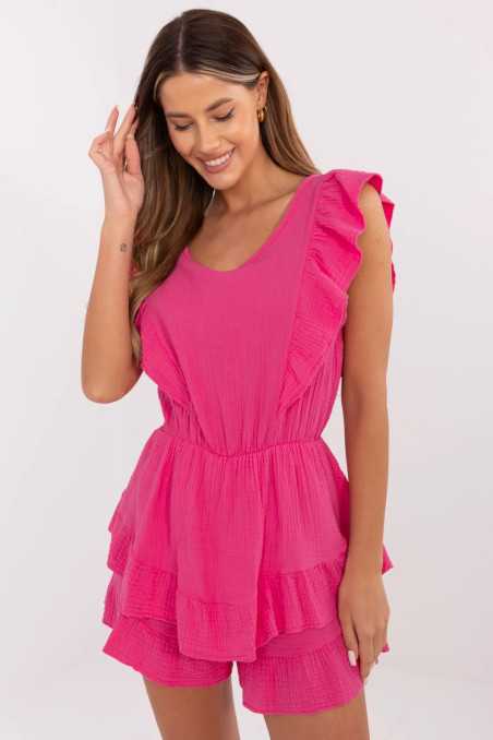 Combinaison Rose  -  Italy Moda 