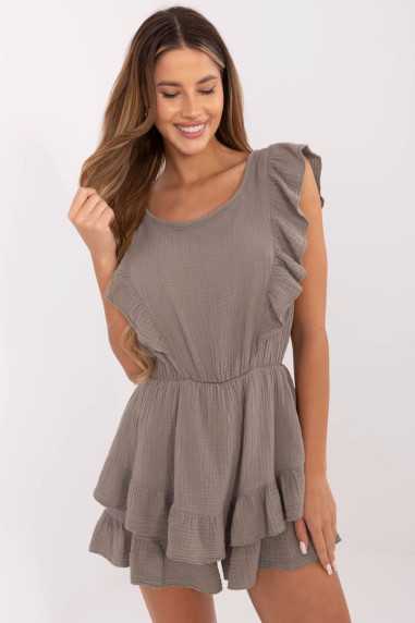 Combinaison Beige  -  Italy Moda 