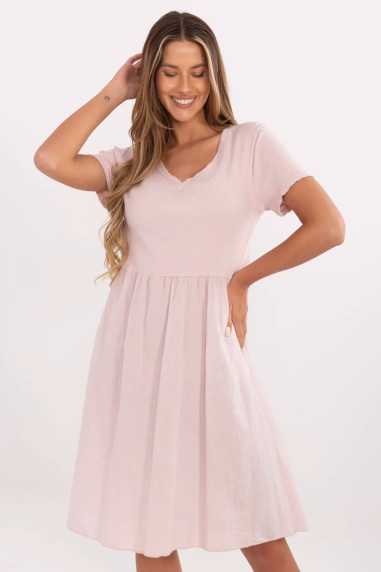 Robe de jour Rose  -  Italy Moda 