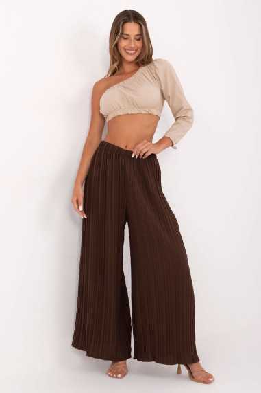 Pantalons pour femmes Brun  -  Italy Moda 