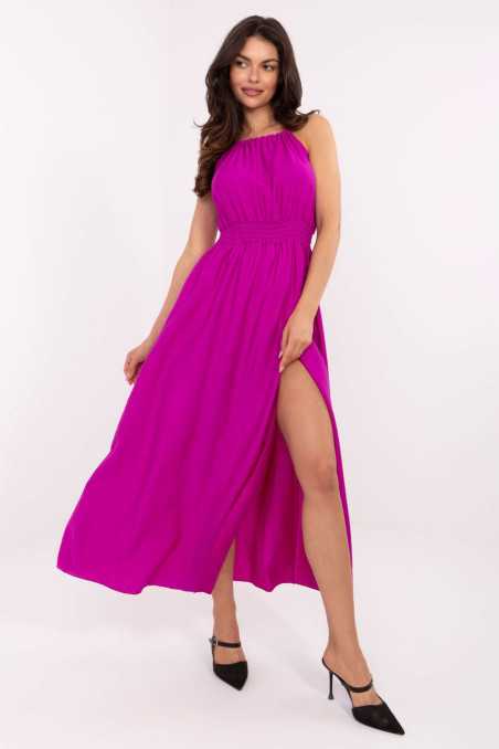 Robe de jour Violet  -  Italy Moda 
