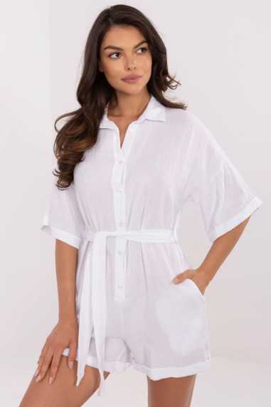 Combinaison Blanc  -  Italy Moda 