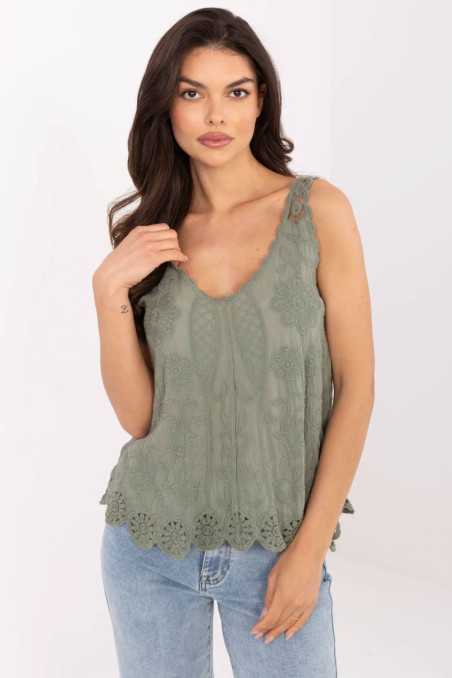 Chemisier Vert  -  Italy Moda 