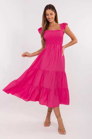 Robe de jour Rose  -  Italy Moda 