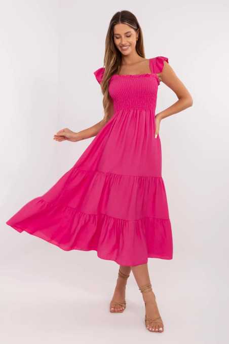 Robe de jour Rose  -  Italy Moda 