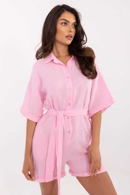 Combinaison Rose  -  Italy Moda 