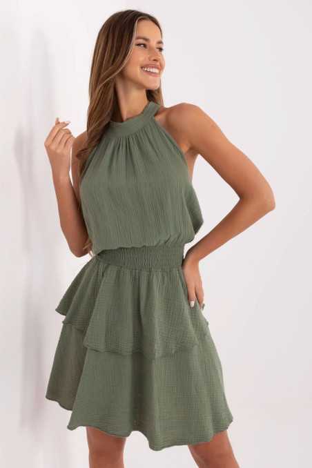 Robe de jour Vert  -  Italy Moda 