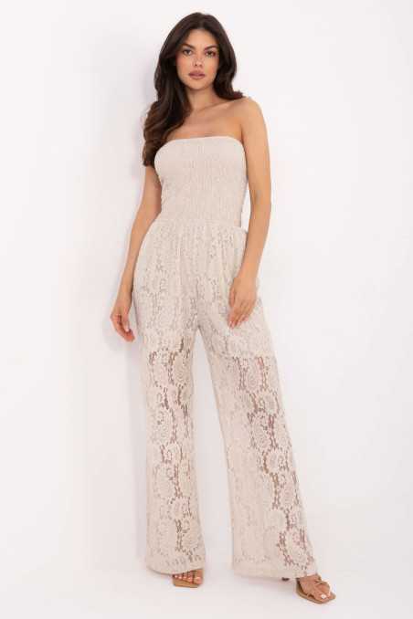 Combinaison Beige  -  Italy Moda 