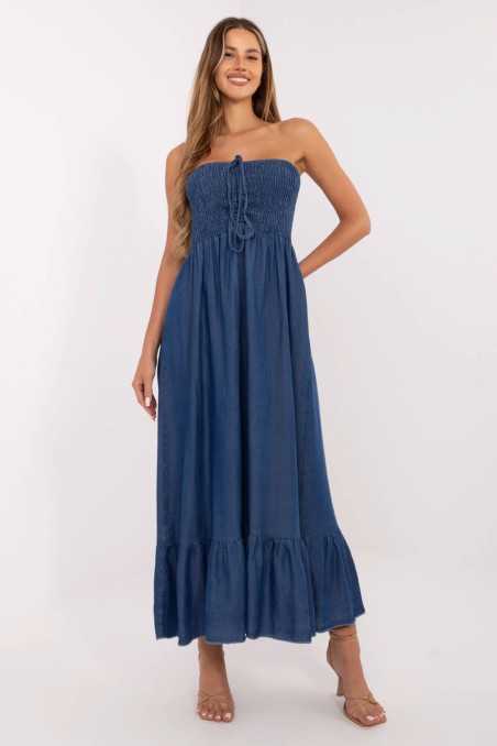 Robe de jour Bleu  -  Italy Moda 