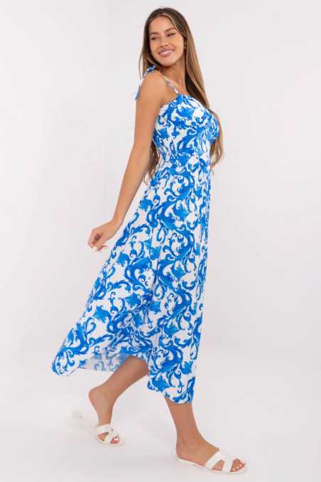 Robe de jour Bleu  -  Italy Moda 
