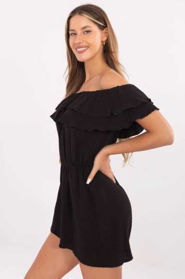 Combinaison Noir  -  Italy Moda 