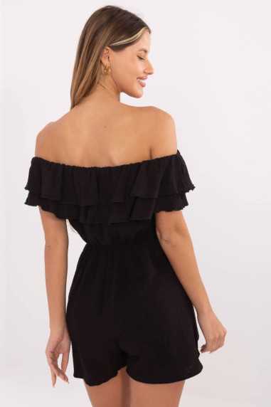 Combinaison Noir  -  Italy Moda 