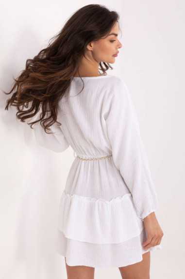 Robe de jour Blanc  -  Italy Moda 