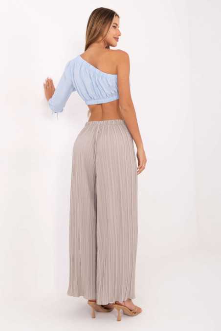 Pantalons pour femmes Beige  -  Italy Moda 