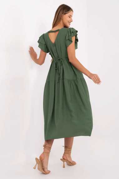 Robe de jour Vert  -  Italy Moda 