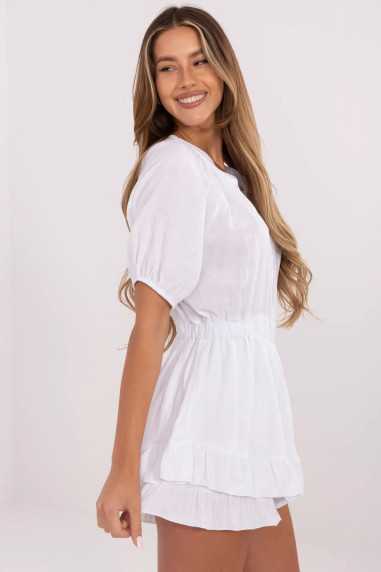 Combinaison Blanc  -  Italy Moda 