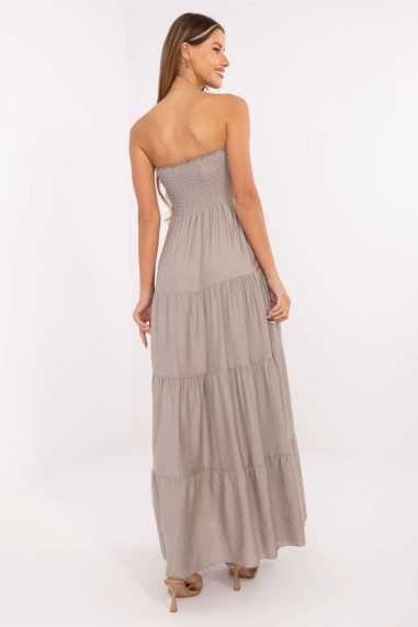 Robe de jour Beige  -  Italy Moda 