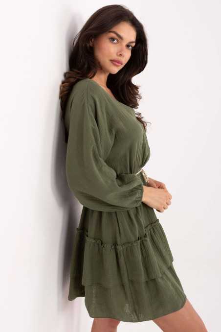 Robe de jour Vert  -  Italy Moda 