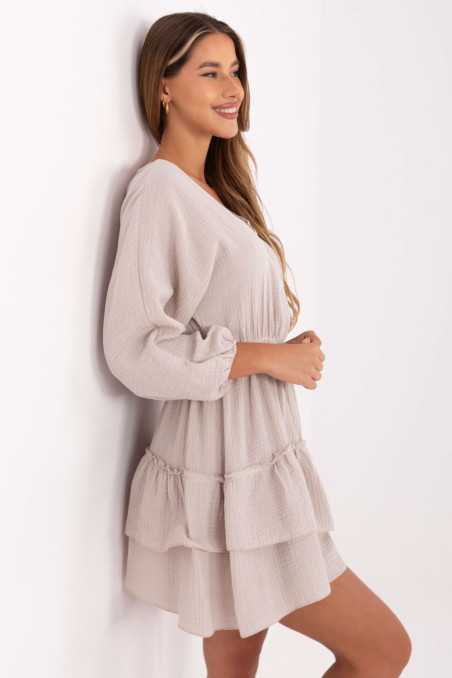 Pantalon femme Beige  -  Italy Moda 