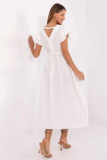 Robe de jour Beige  -  Italy Moda 