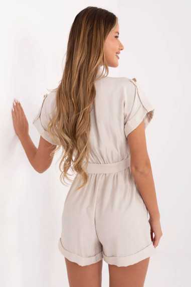 Combinaison Beige  -  Italy Moda 