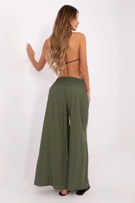Pantalon femme Vert  -  Italy Moda 