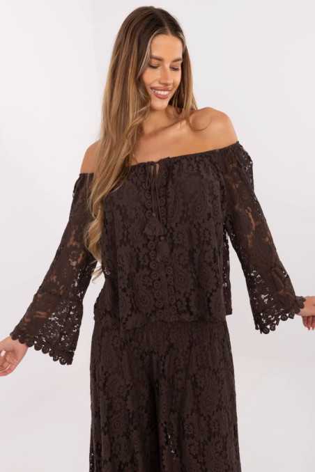 Chemisier Brun  -  Italy Moda 