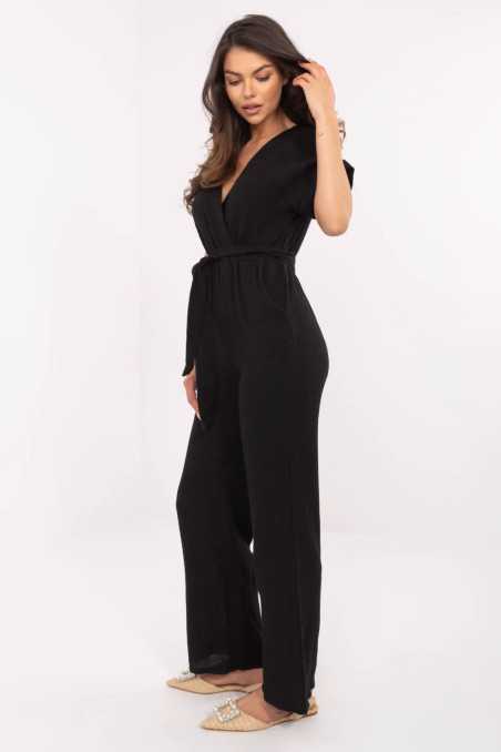 Combinaison Noir  -  Italy Moda 