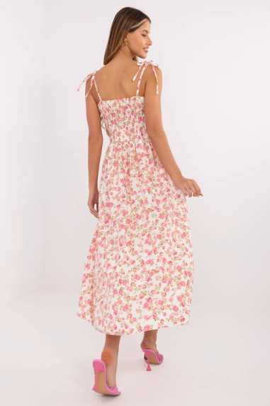 Robe de jour Beige  -  Italy Moda 