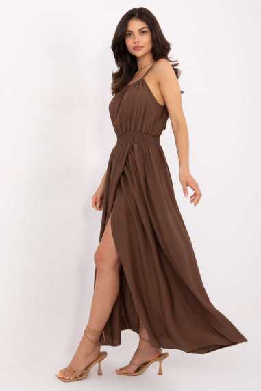 Robe de jour Brun  -  Italy Moda 