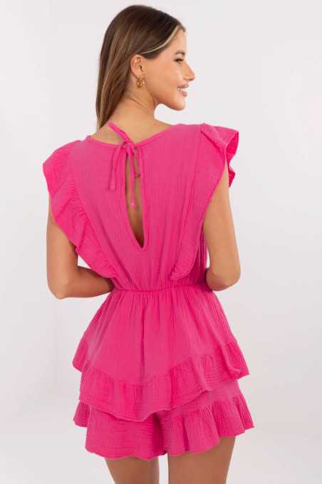 Combinaison Rose  -  Italy Moda 