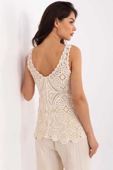 Chemisier Beige  -  Italy Moda 