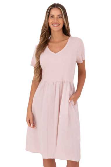Robe de jour Rose  -  Italy Moda 