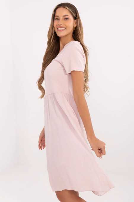 Robe de jour Rose  -  Italy Moda 