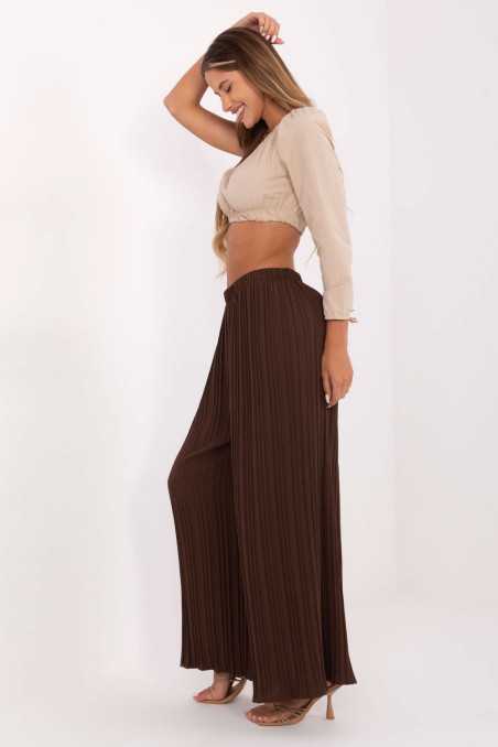 Pantalons pour femmes Brun  -  Italy Moda 