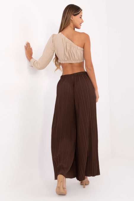 Pantalons pour femmes Brun  -  Italy Moda 