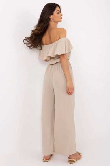 Combinaison Beige  -  Italy Moda 