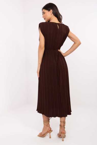 Robe de jour Brun  -  Italy Moda 