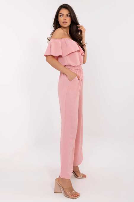 Combinaison Rose  -  Italy Moda 