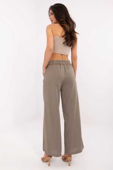 Pantalon femme Beige  -  Italy Moda 