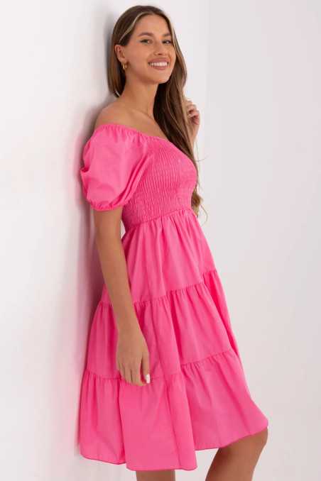 Robe de jour Rose  -  Italy Moda 